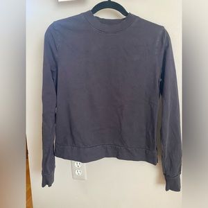 Pact Organic Cotton Black Mockneck Shirt - XS